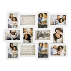 11-Opening Love White Collage Photo Frame, 23x18