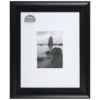 11x14 Matted To 5x7 Scoop Profile With White Mat Wall Frame, Black 3 11x14 Matted To 5x7 Scoop Profile With White Mat Wall Frame, Black -Luxeframe Shop 11x14 matted to 5x7 scoop profile with white mat wall frame black
