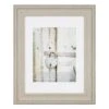 11x14 Matted To 8x10 Scoop Profile White Mat Wall Frame, Light Grey 3 11x14 Matted To 8x10 Scoop Profile White Mat Wall Frame, Light Grey -Luxeframe Shop 11x14 matted to 8x10 scoop profile white mat wall frame light grey