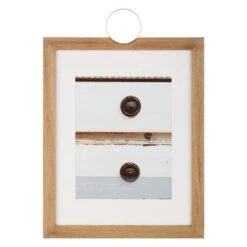 11x14 Matted To 8x10 Wall Frame, Natural