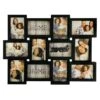 12-Opening Black Collage Photo Frame, 23x18 -Luxeframe Shop 12 opening black collage photo frame 23x18 1