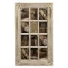 12-Opening Distressed White Window Pane Collage, 30x18 -Luxeframe Shop 12 opening distressed white window pane collage 30x18 1