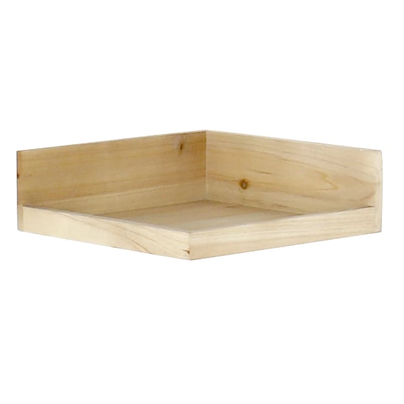 2-Piece Natural Wall Ledge Set, 17" 2 2-Piece Natural Wall Ledge Set, 17" - Image 2