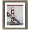 20x24 Matted To 16x20 Poster Wall Frame, Gray & Silver -Luxeframe Shop 20x24 matted to 16x20 poster wall frame gray silver