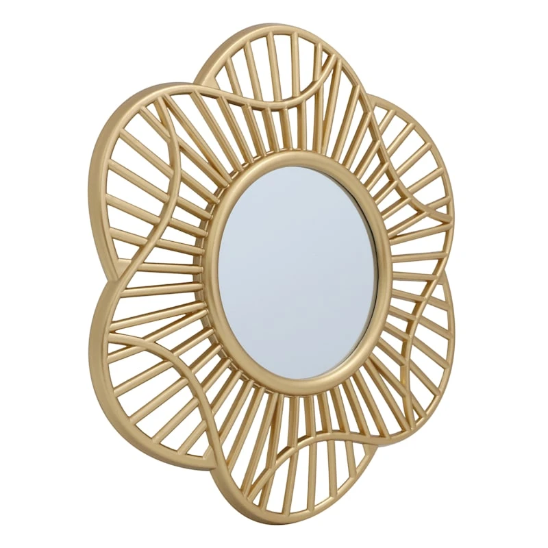 3-Piece Gold Wall Mirror Set 16 3-Piece Gold Wall Mirror Set - Image 16