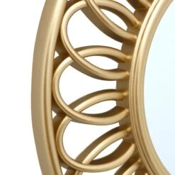 3-Piece Gold Wall Mirror Set 36 3-Piece Gold Wall Mirror Set -Luxeframe Shop 3 piece gold wall mirror set 17