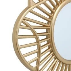 3-Piece Gold Wall Mirror Set 22 3-Piece Gold Wall Mirror Set -Luxeframe Shop 3 piece gold wall mirror set 3
