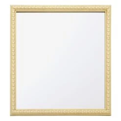 3-Piece Hello Gorgeous Gold Framed Wall Mirror Set, 10" -Luxeframe Shop 3 piece hello gorgeous gold framed wall mirror set 10 2