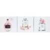 3-Piece Perfume Canvas Wall Art Set, 8" -Luxeframe Shop 3 piece perfume canvas wall art set 8
