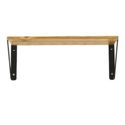 3-Piece Wooden Wall Shelf, 24" -Luxeframe Shop 3 piece wooden wall shelf 24 3