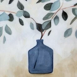 4-Piece Plant Still Life Canvas Wall Art, 12" -Luxeframe Shop 4 piece plant still life canvas wall art 12 3