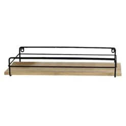 4-Piece Wooden Wall Shelf, 28" -Luxeframe Shop 4 piece wooden wall shelf 28 2