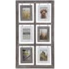 6-Opening Windowpane Collage Photo Frame -Luxeframe Shop 6 opening windowpane collage photo frame