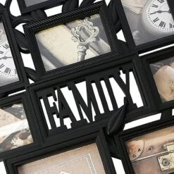 8-Opening Family Tree Collage Frame -Luxeframe Shop 8 opening family tree collage frame 1