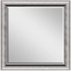 Anne Antique Silver Framed Wall Mirror, 25"