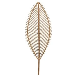 Bamboo Leaf Wall Decor, 12x32