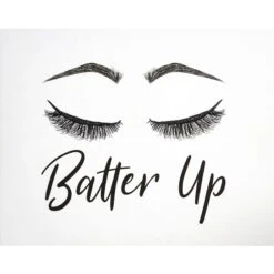 Batter Up Embroidered Canvas Wall Art, 16x12