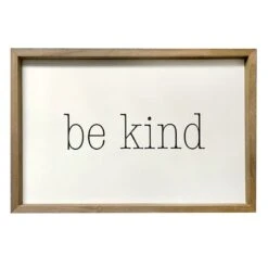 Be Kind Wall Sign, 24x16