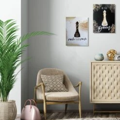 Be The Queen Canvas Wall Art, 12x16 -Luxeframe Shop be the queen canvas wall art 12x16 3