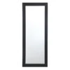 Becky Black Framed Wall Mirror, 24x58 -Luxeframe Shop becky black framed wall mirror 24x58 1