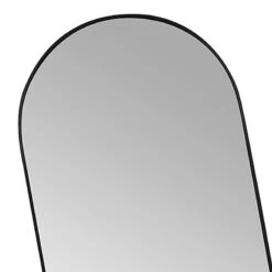 Black Arch Leaner Mirror, 24x70 -Luxeframe Shop black arch leaner mirror 24x70 3