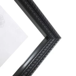 Black Beaded Float Tabletop Frame, 8x10 -Luxeframe Shop black beaded float tabletop frame 8x10 3