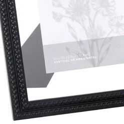 Black Beaded Float Tabletop Frame, 8x10 -Luxeframe Shop black beaded float tabletop frame 8x10 5