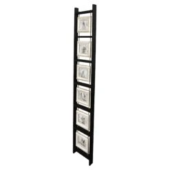 Black Collage Ladder Frame, 12x63 -Luxeframe Shop black collage ladder frame 12x63 3
