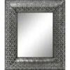 Black Framed Gallery Wall Mirror, 33x38 -Luxeframe Shop black framed gallery wall mirror 33x38 1
