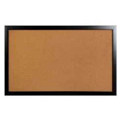 Black Framed Utility Cork Board, 20x32