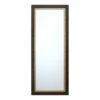 Black & Gold Framed Wall Mirror, 24x58 -Luxeframe Shop black gold framed wall mirror 24x58 1