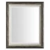 Black & Grey Wall Mirror, 19x24 2 Black & Grey Wall Mirror, 19x24 -Luxeframe Shop black grey wall mirror 19x24 1