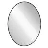 Black Oval Wall Mirror, 24x32 -Luxeframe Shop black oval wall mirror 24x32 1