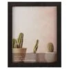 Black Ripple Profile Tabletop Photo Frame, 8x10 -Luxeframe Shop black ripple profile tabletop photo frame 8x10 1