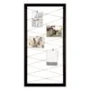 Black String Collage With Clothespin Photo Clips, 20x40 -Luxeframe Shop black string collage with clothespin photo clips 20x40 1