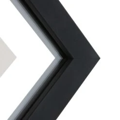 Black Tabletop Float Frame, 8x10 -Luxeframe Shop black tabletop float frame 8x10 3