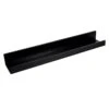 Black Wooden Photo Wall Ledge, 36" -Luxeframe Shop black wooden photo wall ledge 36