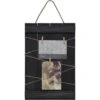 Blackwash Hanging Plank Clothespin Collage Frame, 10x16 -Luxeframe Shop blackwash hanging plank clothespin collage frame 10x16 1