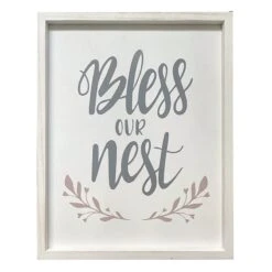 Bless Our Nest Wall Sign, 16x20