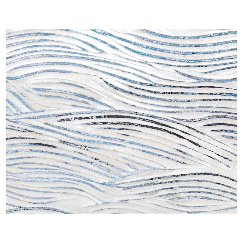 Blue Dream Abstract Canvas Wall Art, 30x40 2 Blue Dream Abstract Canvas Wall Art, 30x40 - Image 2