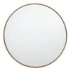Braided Gold Framed Round Wall Mirror, 32"