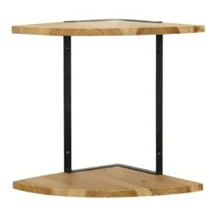 Brown Faux Wood Bracket Ledge, 16x14