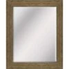 Brown Framed Studio Wall Mirror, 22x28 -Luxeframe Shop brown framed studio wall mirror 22x28 1