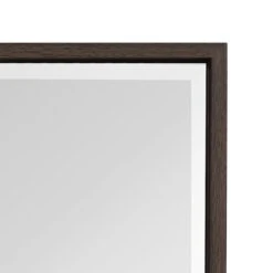 Brown Thin Framed Leaner Mirror, 24x58 -Luxeframe Shop brown thin framed leaner mirror 24x58 3