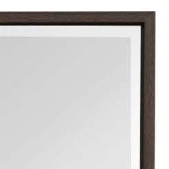 Brown Thin Framed Leaner Mirror, 24x70 -Luxeframe Shop brown thin framed leaner mirror 24x70 3