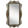 Brown Wood Gallery Wall Mirror, 29" -Luxeframe Shop brown wood gallery wall mirror 29