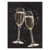 Champagne Glasses Canvas Wall Art, 12x16 -Luxeframe Shop champagne glasses canvas wall art 12x16 1