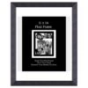 Charcoal Floating Wall Frame, 11x14 -Luxeframe Shop charcoal floating wall frame 11x14 1