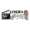Cinema Metal Wall Art, 15x36 -Luxeframe Shop cinema metal wall art 15x36 1