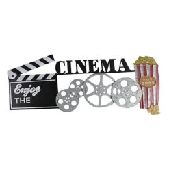 Cinema Metal Wall Art, 15x36